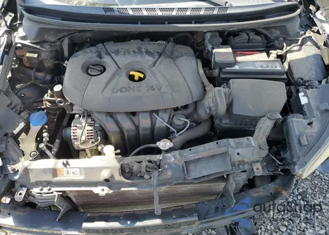 2014 Hyundai Elantra Se from USA, damaged, VIN 5NPDH4AE5EH489162